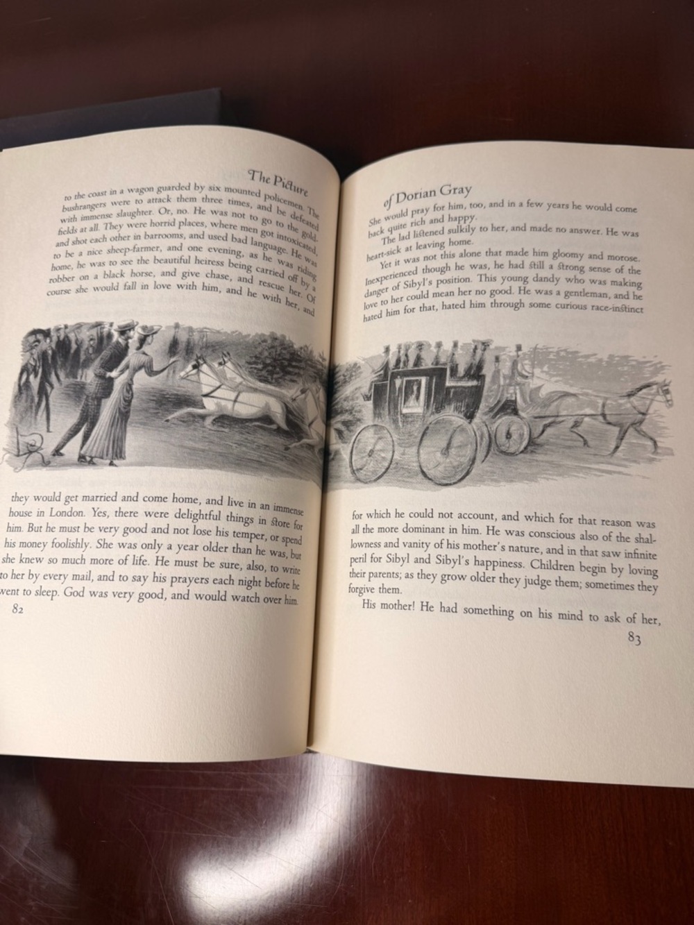 Oscar Wilde Heritage Press Illustrated Hardcover The Picture of Dorian Gray - Picture 7 of 12